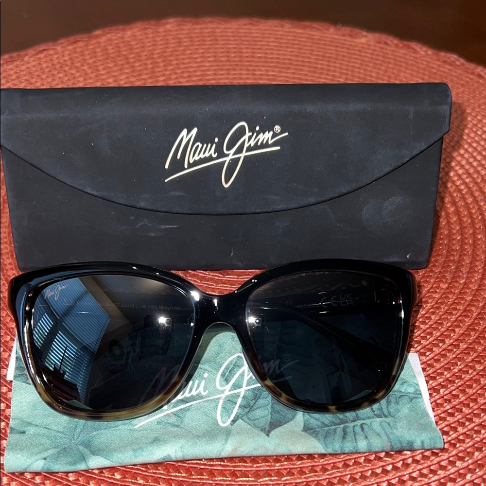 Maui Jim Glossy Black Sunglasses
